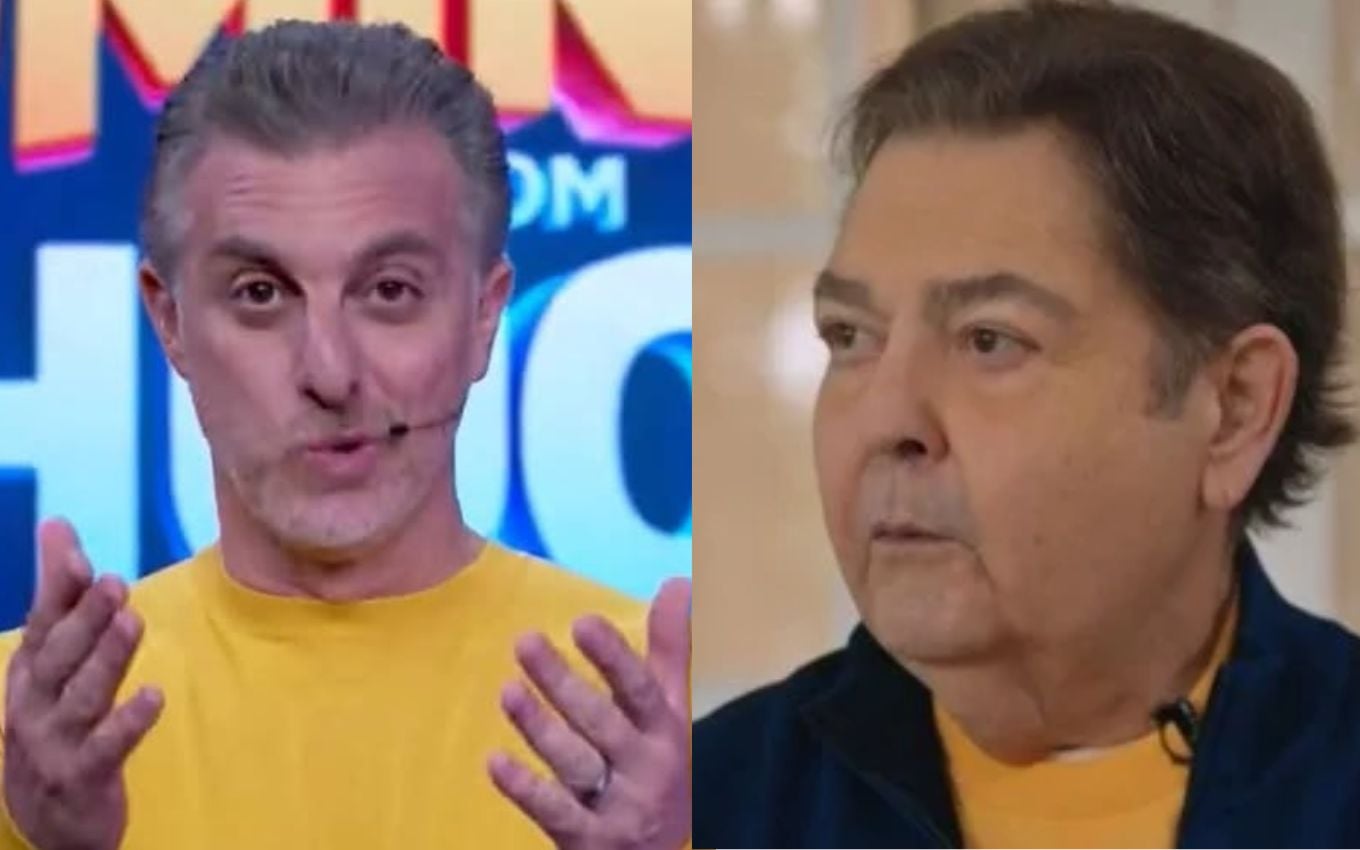 Faustão aceita convite de Huck e pode fazer aparição no Domingão