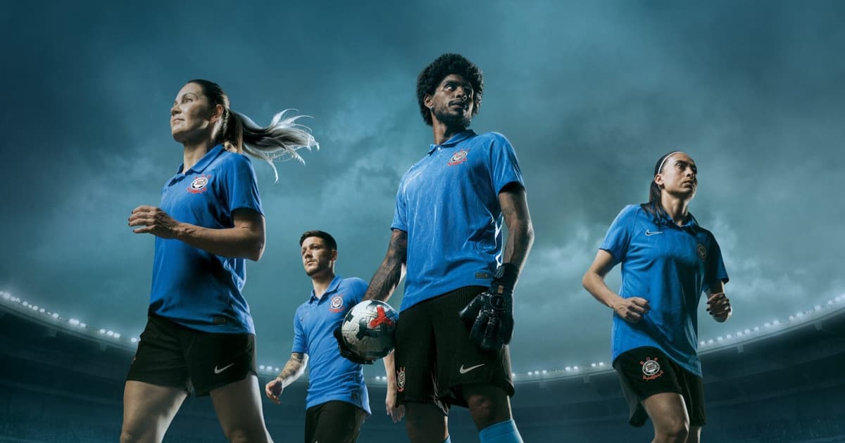 Corinthians apresenta novo terceiro uniforme e provoca reações entre rivais