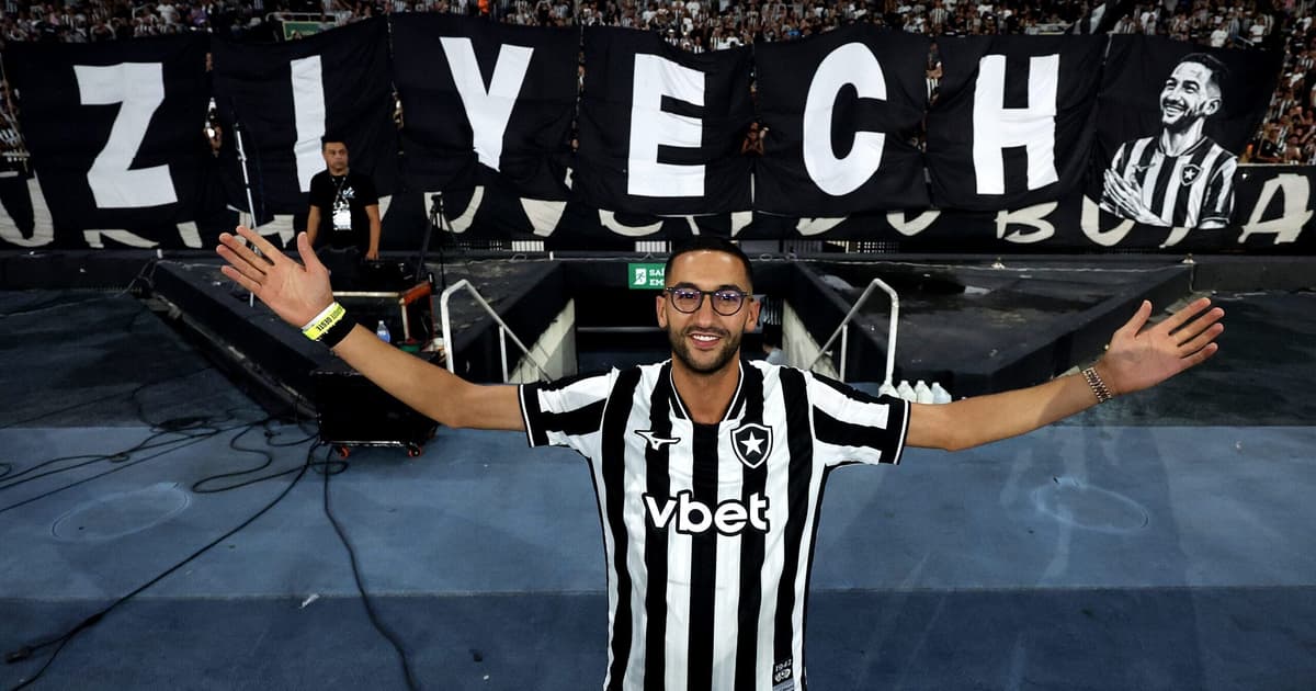 Ziyech e Tite prontos para estrear pelo Botafogo contra o Mirassol