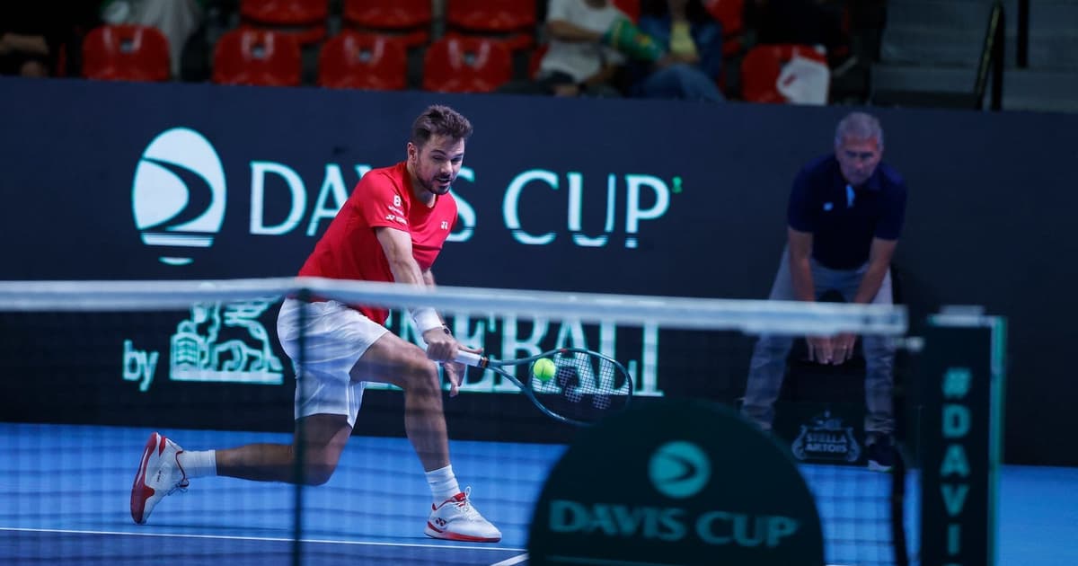 Wawrinka destaca potencial do tênis brasileiro após derrota na Copa Davis