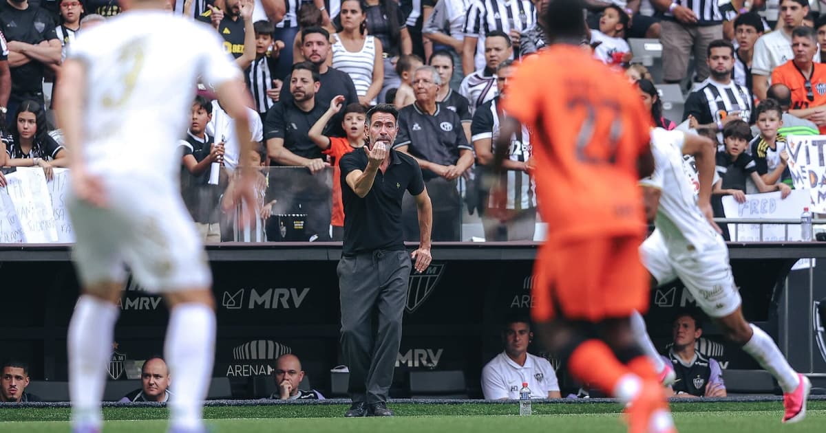 Domínguez reconhece desafios do Atlético e pede melhorias: 'Precisamos evoluir'