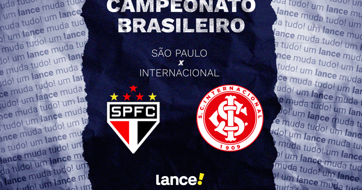 São Paulo e Internacional se enfrentam em jogo crucial no Morumbi