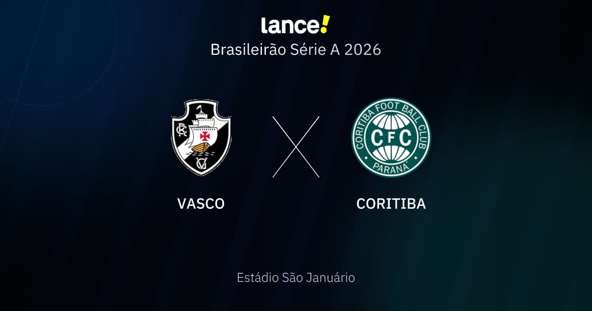 Vasco e Coritiba se enfrentam em busca de objetivos distintos no Brasileirão
