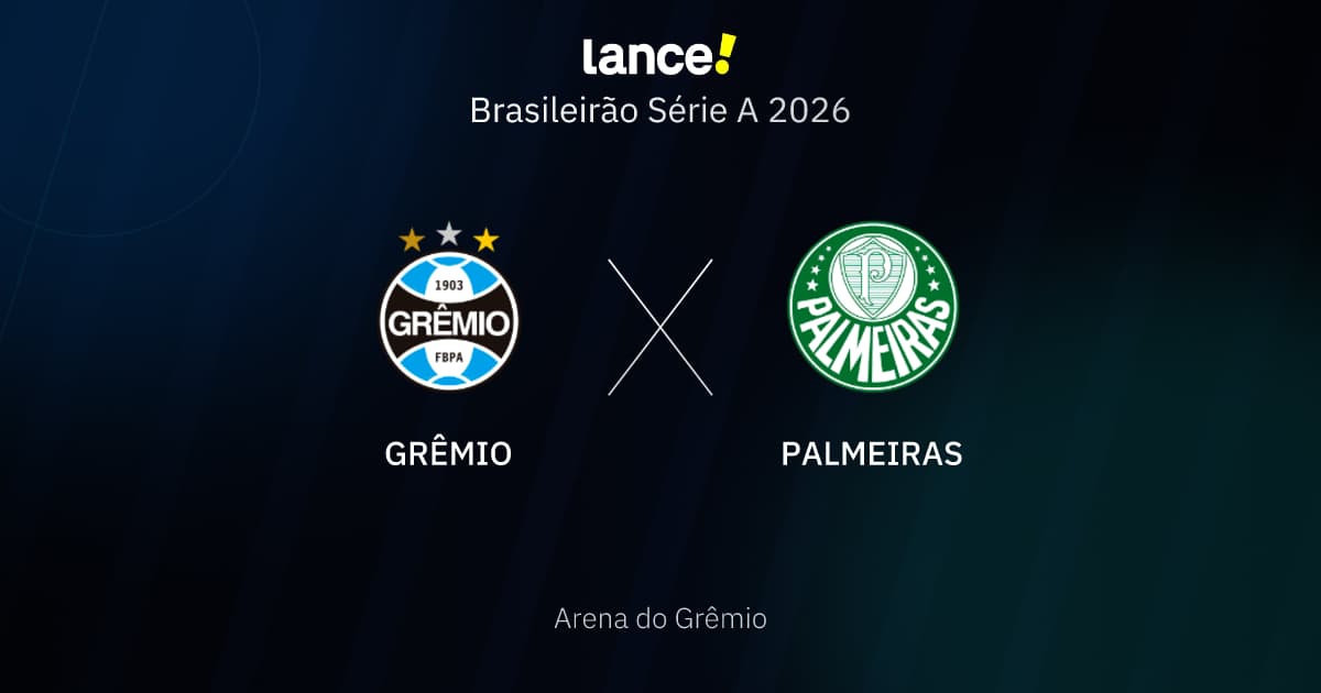 Grêmio e Palmeiras se enfrentam em jogo decisivo neste domingo