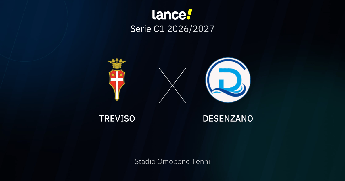 Treviso e Desenzano se enfrentam na 6ª rodada da Serie C1; saiba como assistir
