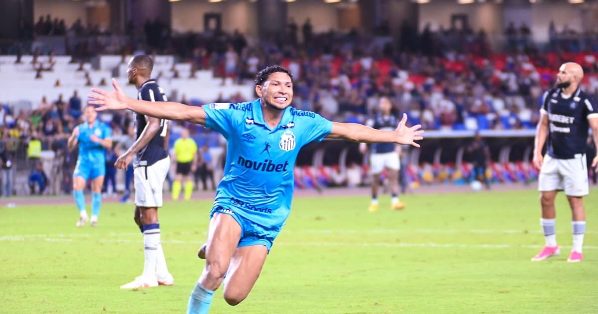 Santos conquista vitória emocionante sobre o Remo com gols de Gabigol e Rony