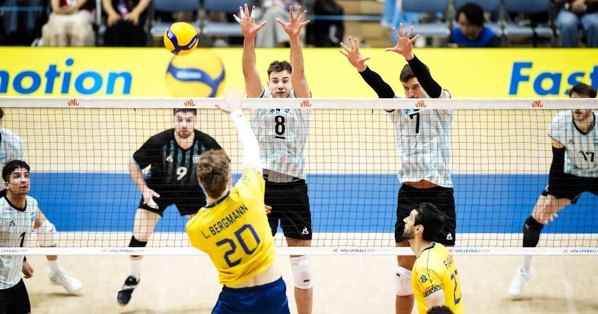 Brasil e Argentina se enfrentam em final emocionante do Sul-Americano de Vôlei