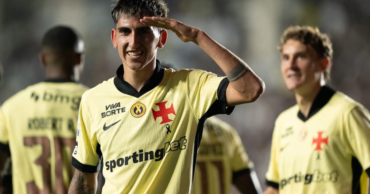 Estrangeiros brilham em vitória do Vasco com participação em quase 75% dos gols