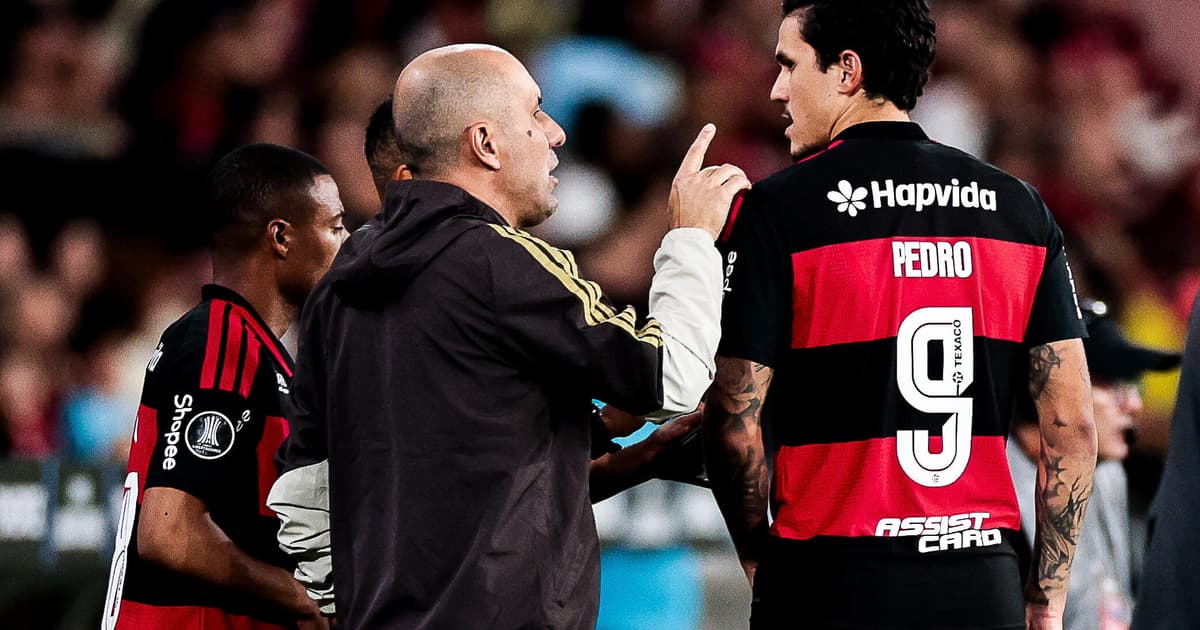 Leonardo Jardim defende atitude de Pedro após substituição no Flamengo: 'É normal'