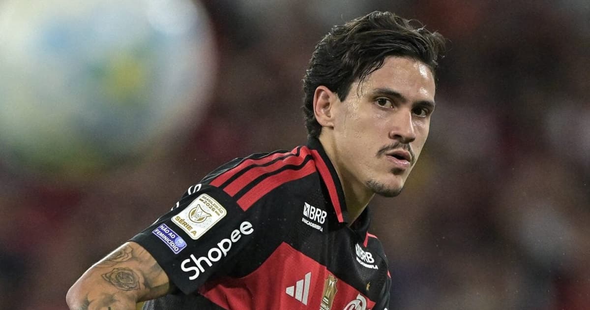 Reação de Pedro durante Flamengo x RB Bragantino chama atenção nas redes sociais