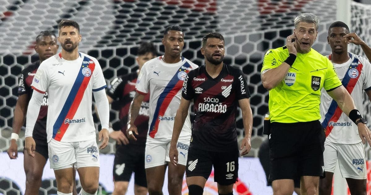 Lance polêmico em Athletico x Bahia gera revolta entre torcedores do Fluminense