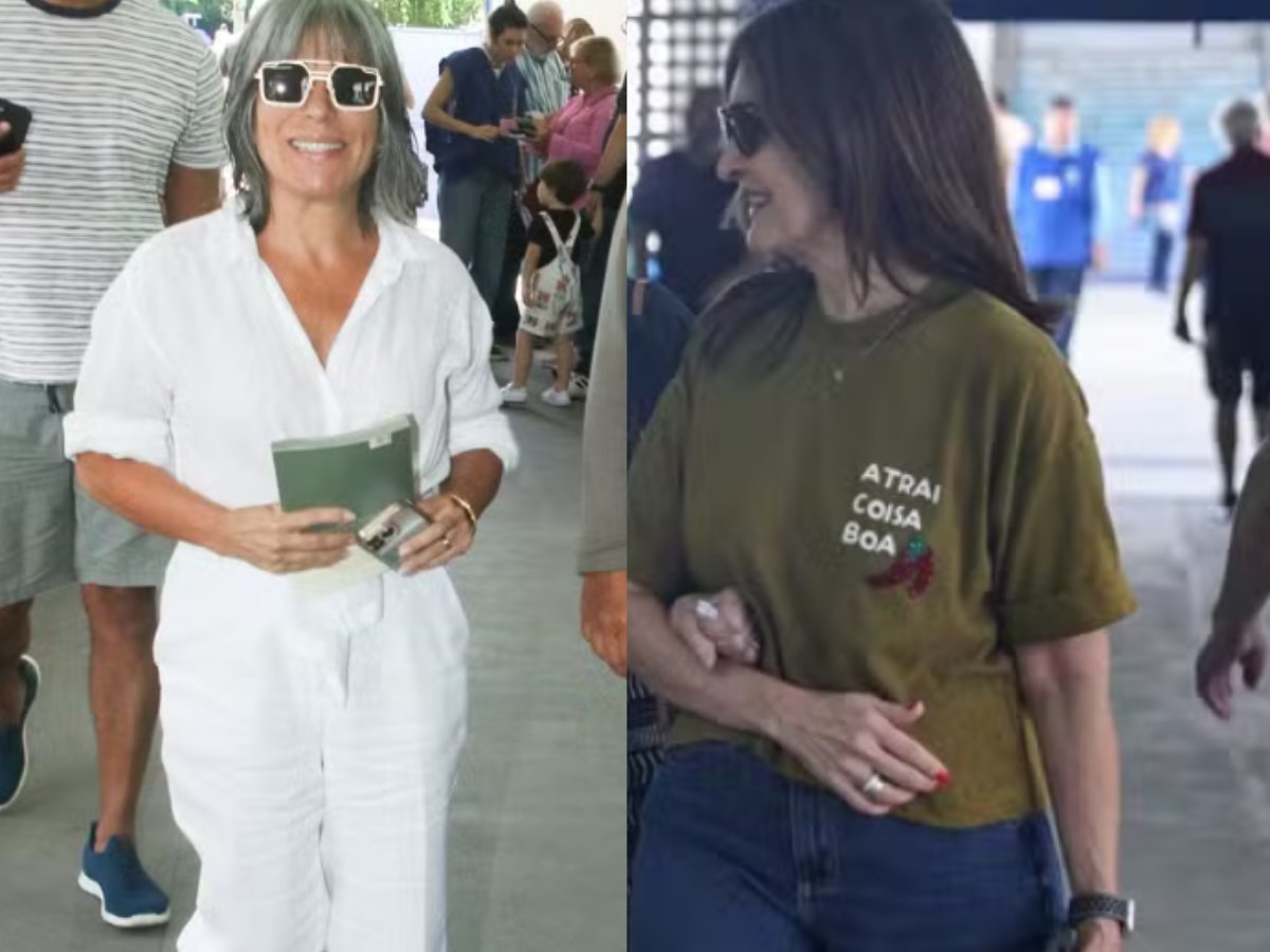 Fátima Bernardes e Glória Pires Votam nas Eleições 2026