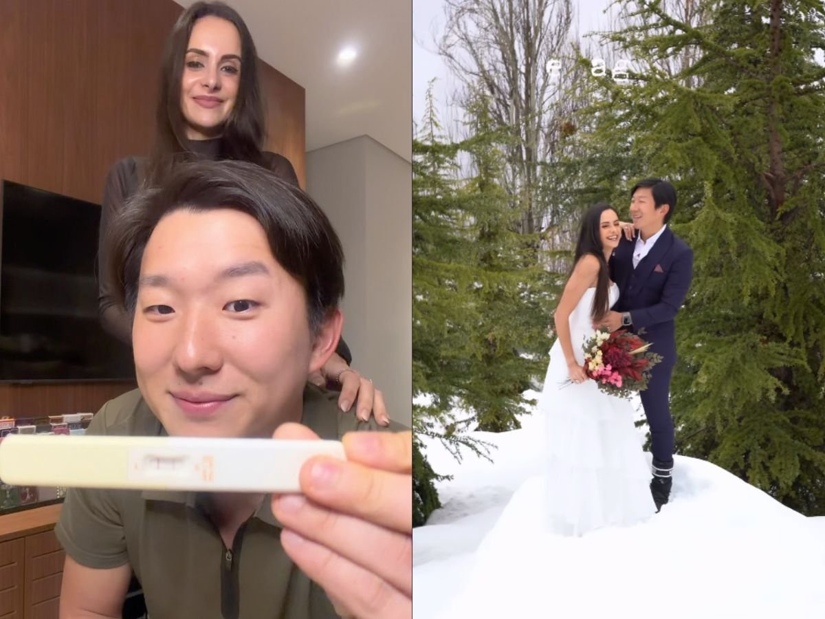 Pyong Lee revela que será pai novamente com Natália Nasser!