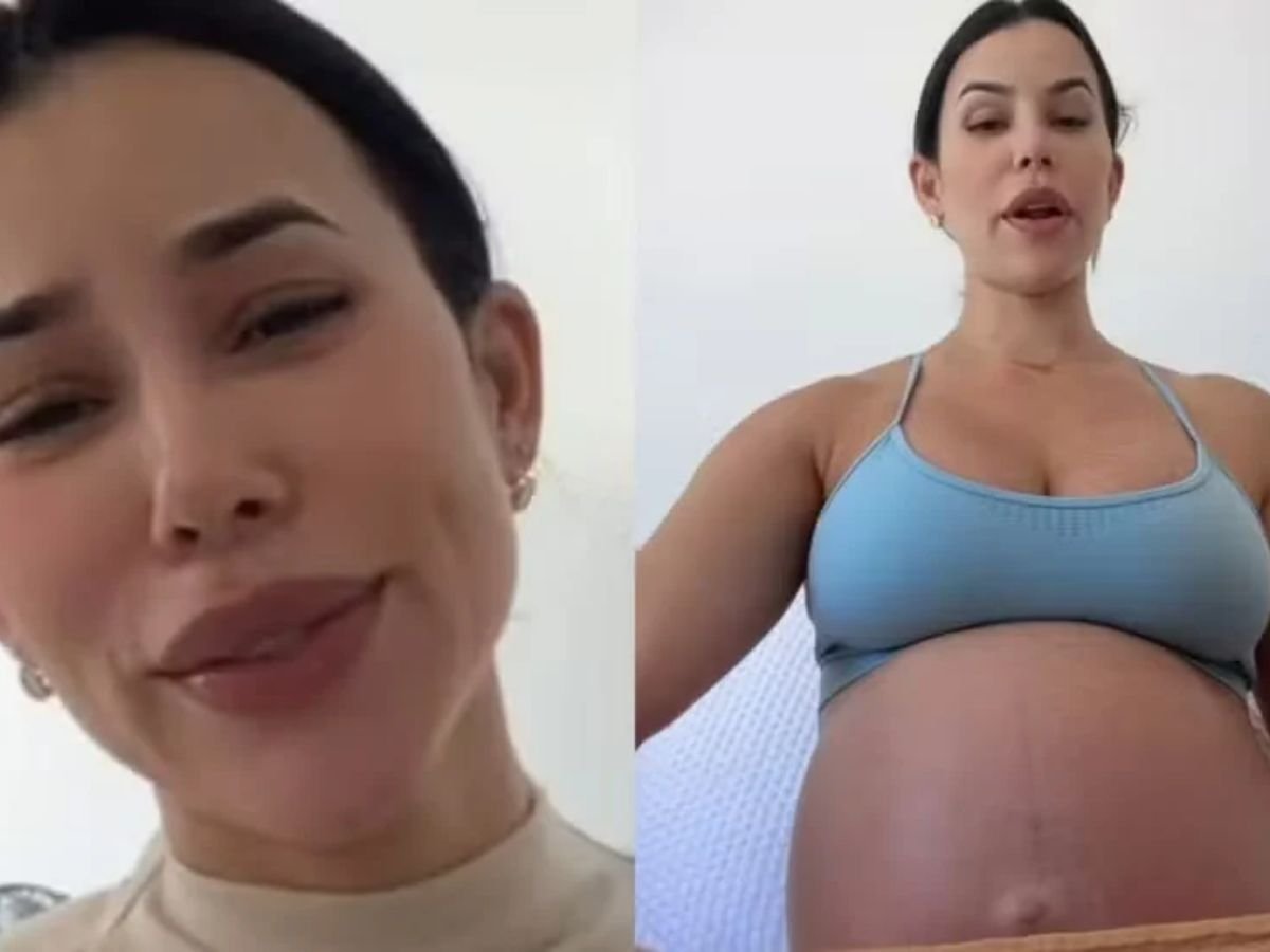 Ex-BBB Larissa Tomásia comenta afastamento de amigas na gravidez