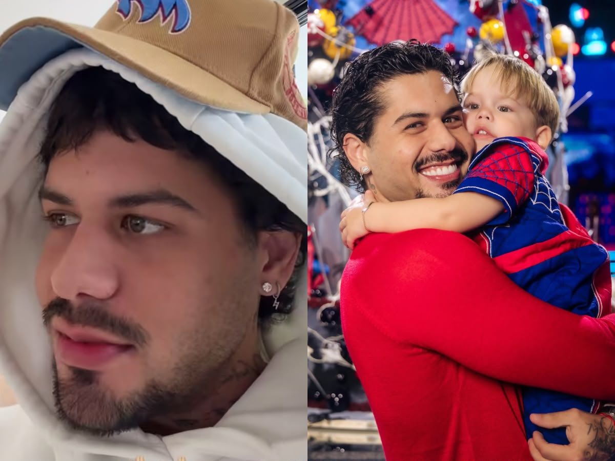 Zé Felipe desabafa sobre acidente do filho José Leonardo: 'Foi um grande susto!'