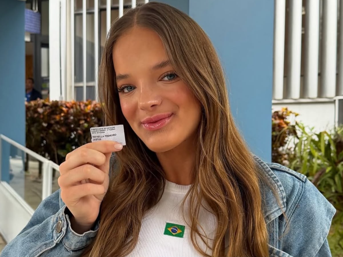 Rafaella Justus Celebra Primeiro Voto e Compartilha Emoção nas Redes Sociais