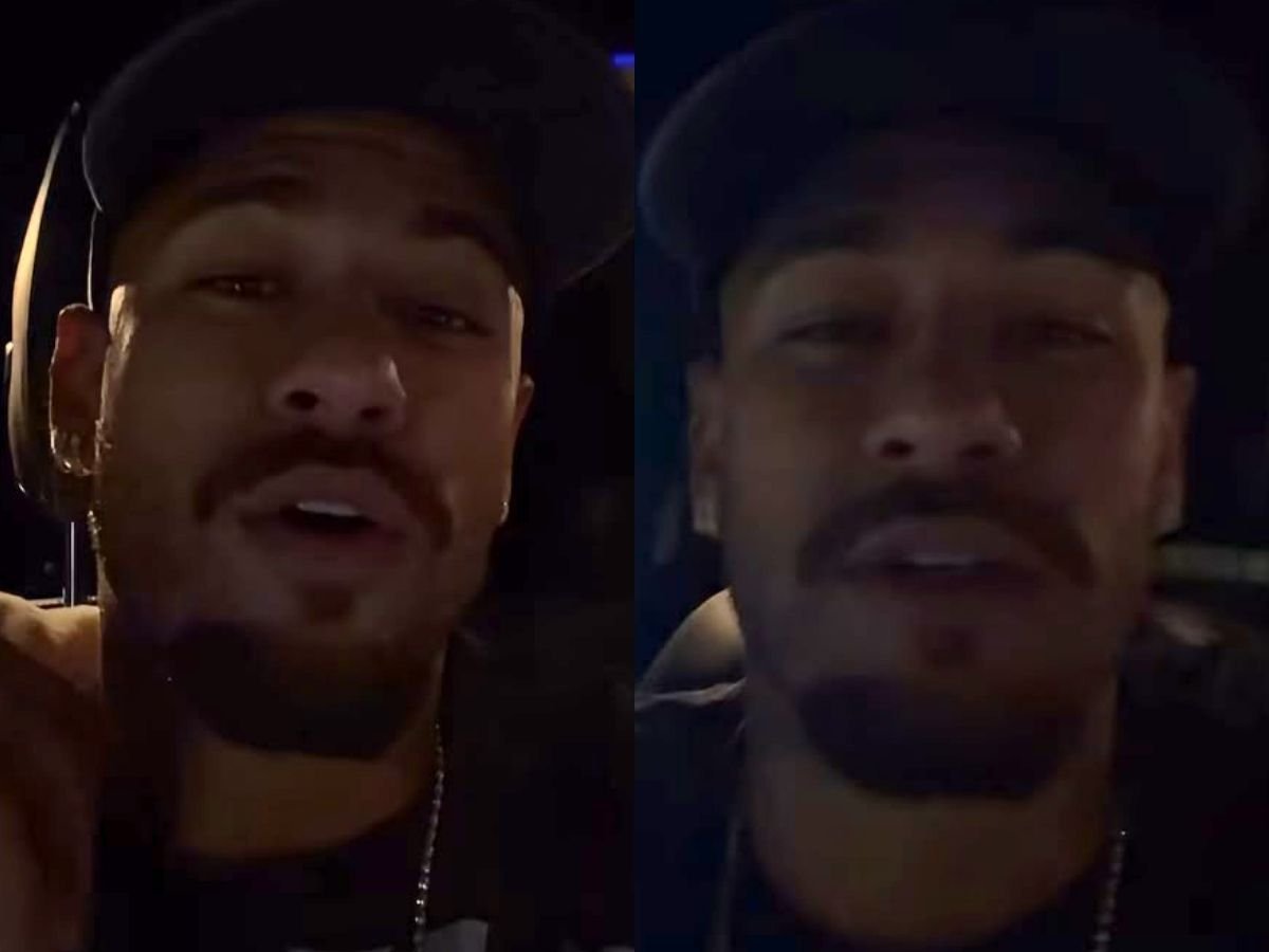 Neymar Jr compartilha imprevisto divertido após pneu furar durante trajeto