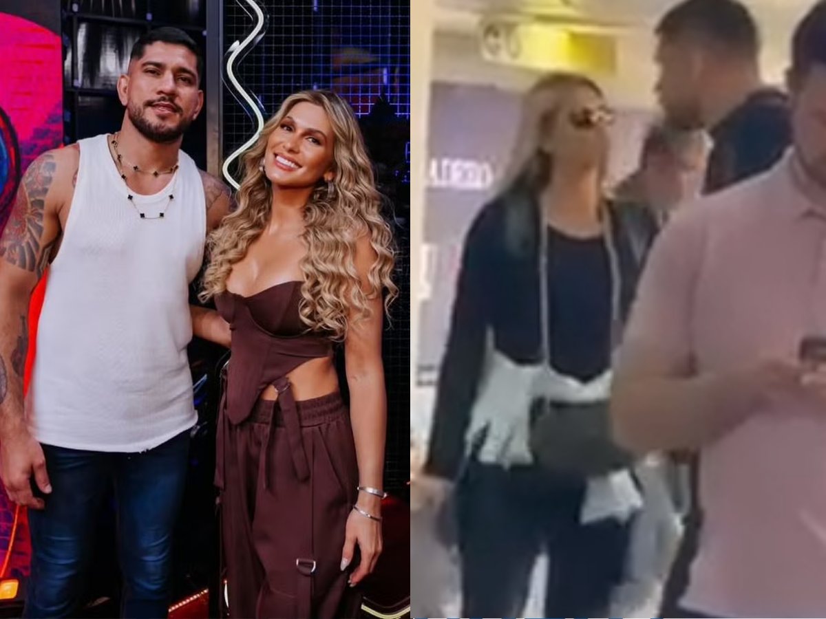 Lívia Andrade e Alex Poatan juntos novamente: reencontro no aeroporto gera especulações