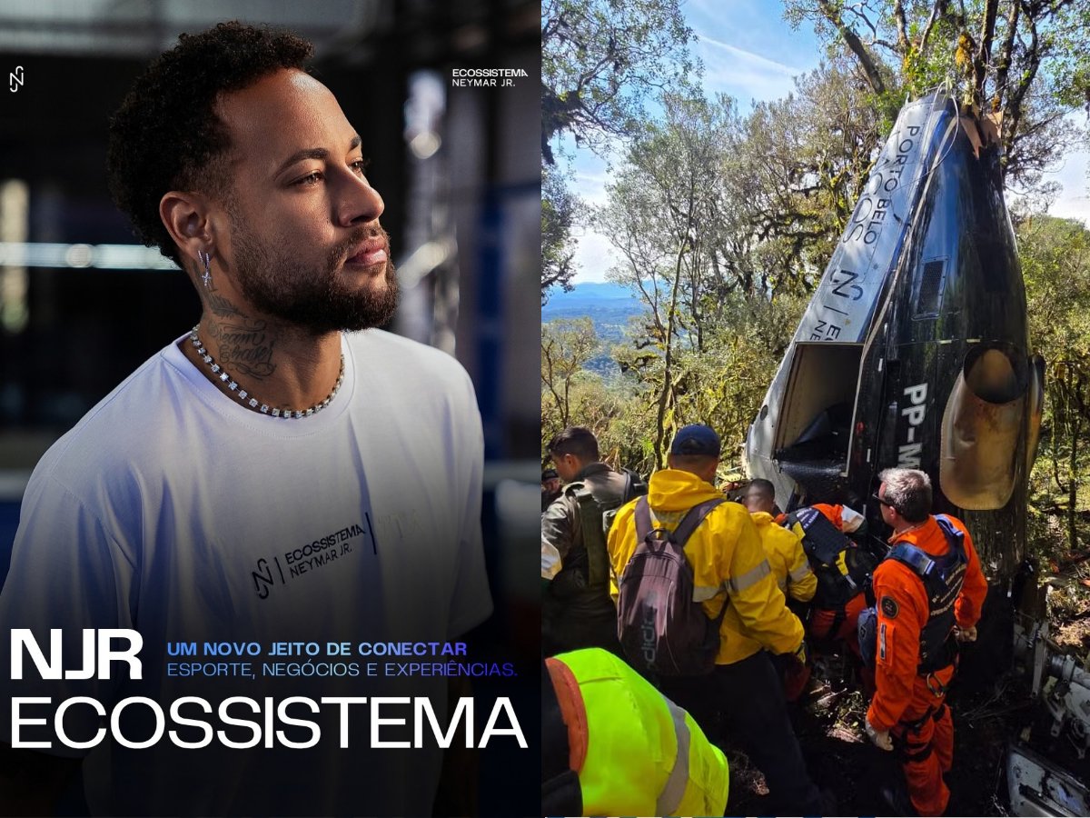 Evento da empresa de Neymar Jr. é adiado após tragédia aérea em SC
