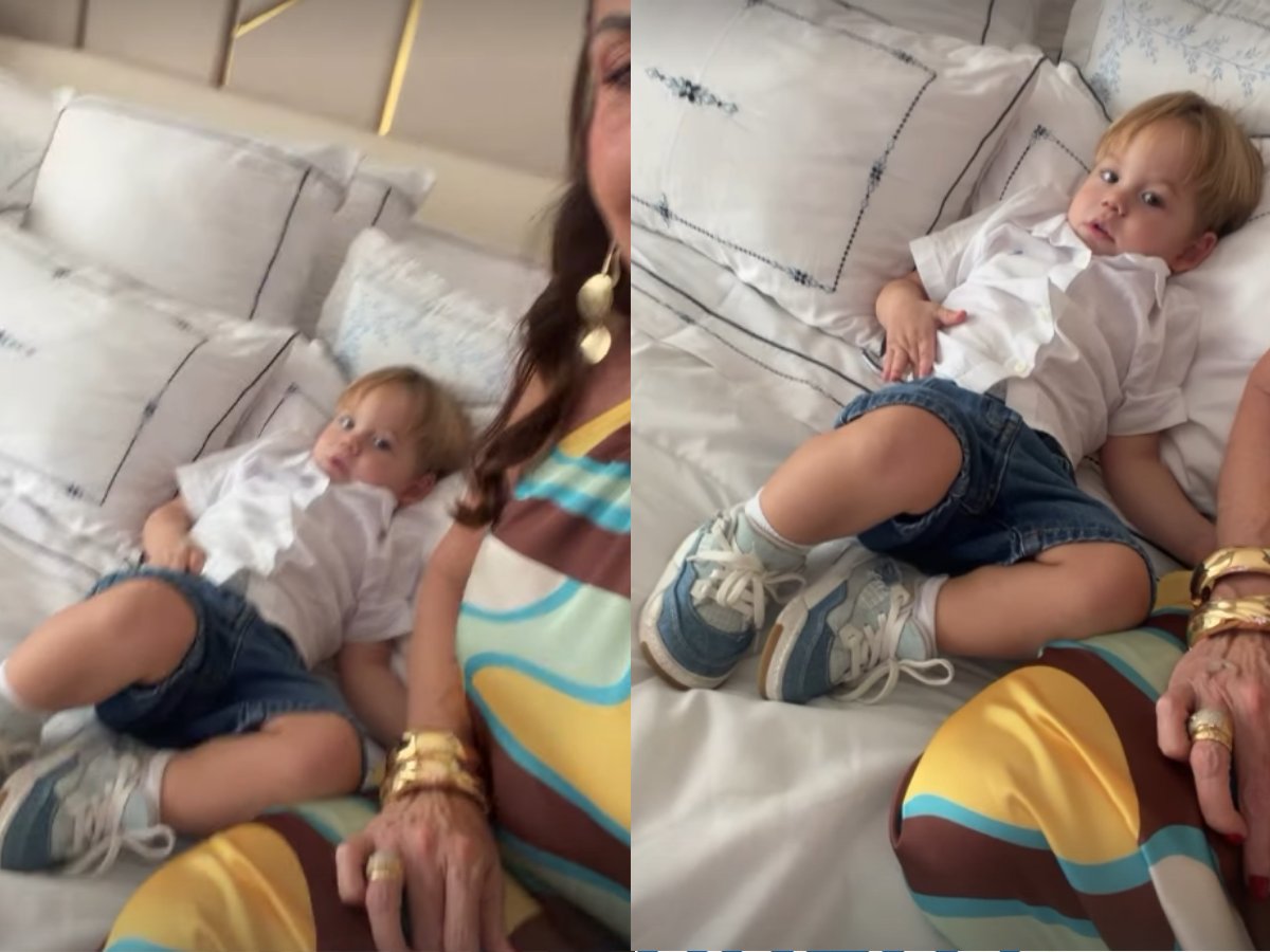 José Leonardo se recupera bem após acidente doméstico e recebe cuidados da família