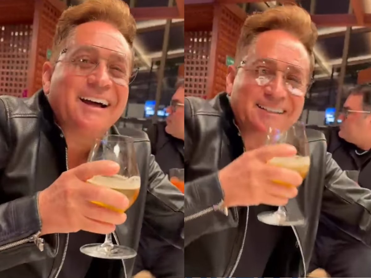 Leonardo encerra jejum de 30 dias sem álcool com alegria: 'Voltei, Brasil!'