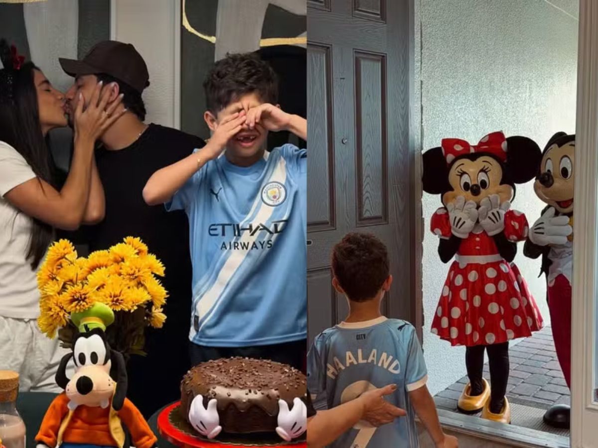 Gabriela Versiani Surpreende Filho de Huff com Café da Manhã Temático na Disney