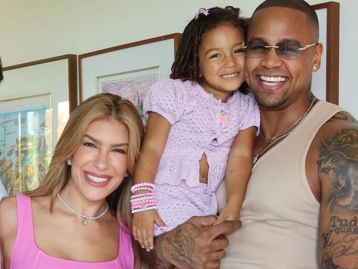 Léo Santana e Lore Improta celebram o quinto aniversário da filha Liz com emoção