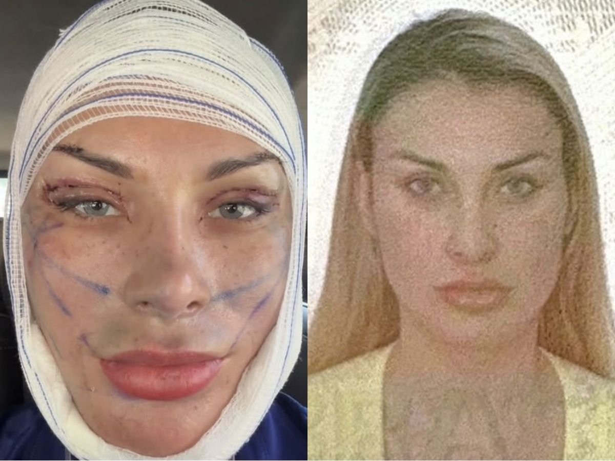 Andressa Urach enfrenta problemas com biometria facial em viagem à Itália