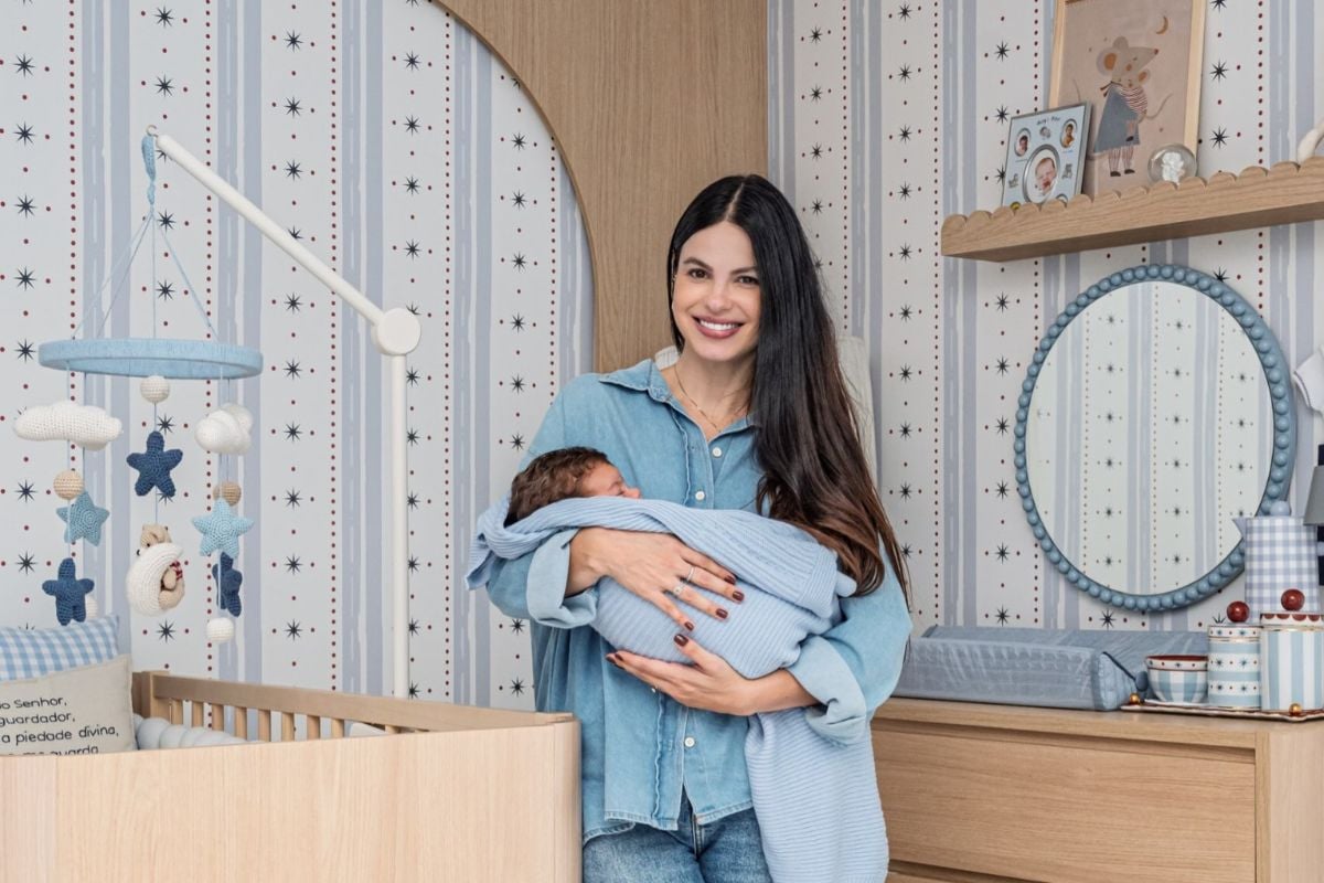 Sthefany Brito compartilha o encantador quarto de seu filho Filippo