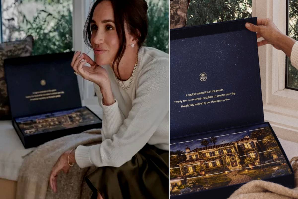 Meghan Markle Lança Calendário de Natal e Parceria com Chocolateria